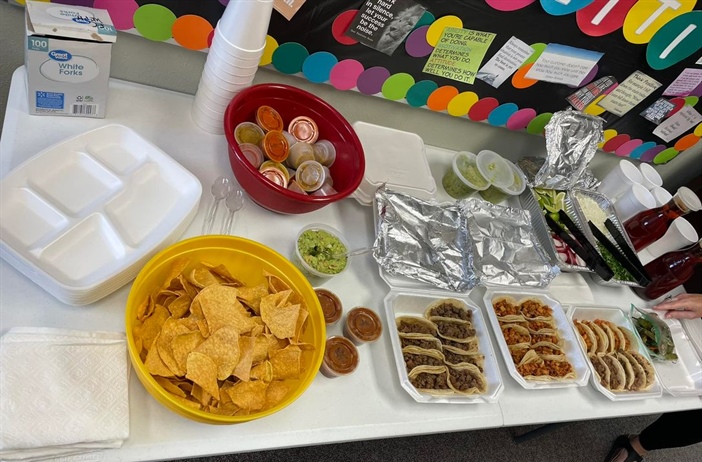 WCPH enjoyed a delicious lunch provided by staff from La Morenita Tienda Y Taquiera along with tea from Dodici's Shop this after...