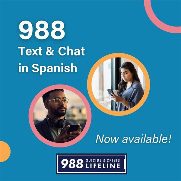 If you are going through a difficult time with your #mentalhealth, the 988 Suicide & Crisis Lifeline is available 24 hours a day...