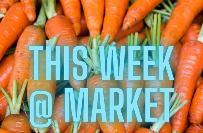 It'll be a warm one, but we can't wait to see you at the Washington Farmers' Market this week!