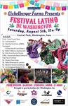 Latinos For Washington, Inc se complace en invitarlos al Festival Latino de Washington, Iowa. 
Gracias a Eichelberger Farms por ...