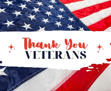 Thank you to all who have served our country, including our own Megan Waterhouse and Jackie Brown.  We are closed today in obser...