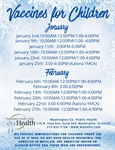 We can't believe January is almost here!  Needing to get your kiddos in for their vaccine appointment in the new year? Here is o...