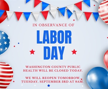 A post from Washington County Public Health