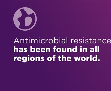 #AntimicrobialResistance has been identified in all regions of the world & can spread rapidly from one part of the globe to anot...