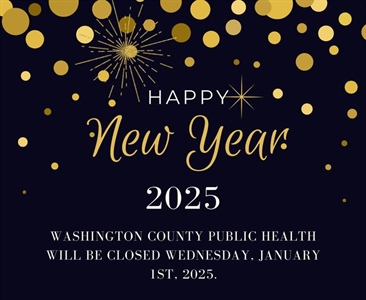 Our office will be closed on New Year’s Day to celebrate the holiday