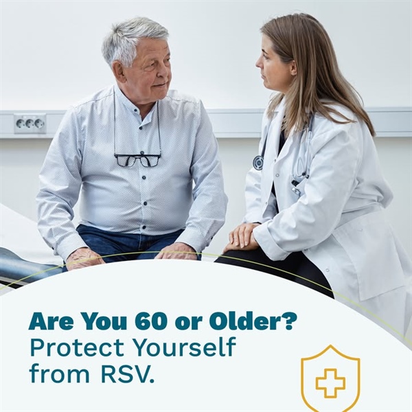 According to the CDC, over 150,000 adults ages 60+ in the United States are admitted to the hospital due to RSV every year