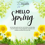 🌸🌿 Spring Into Good Health!