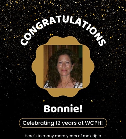 🎉🎊 Happy 12-Year Workaversary, Bonnie!