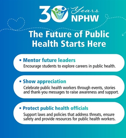 The Future of Public Health Starts Here — Strengthening the Public Health Workforce