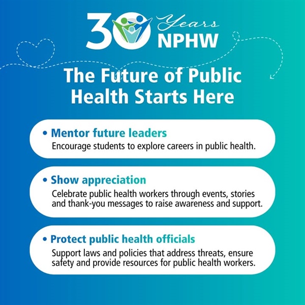 The Future of Public Health Starts Here — Strengthening the Public Health Workforce