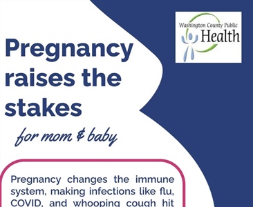 Pregnancy puts you at higher risk from certain infections, even if you’ve always been healthy before