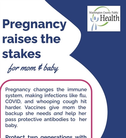 Pregnancy puts you at higher risk from certain infections, even if you’ve always been healthy before