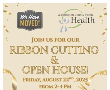Washington County Public Health Hosting Open House Friday