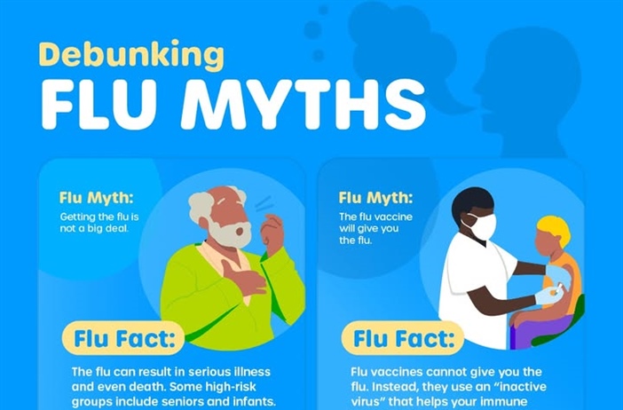 🍂 Cooler weather is on the way, which means flu season is too!