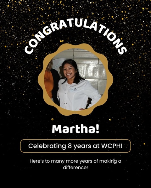 🎉🎊 Happy 8-Year Workaversary, Martha!