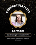 🎉🎊 Happy 3-Year Workaversary, Carman!