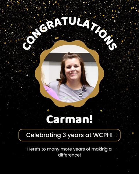 🎉🎊 Happy 3-Year Workaversary, Carman!