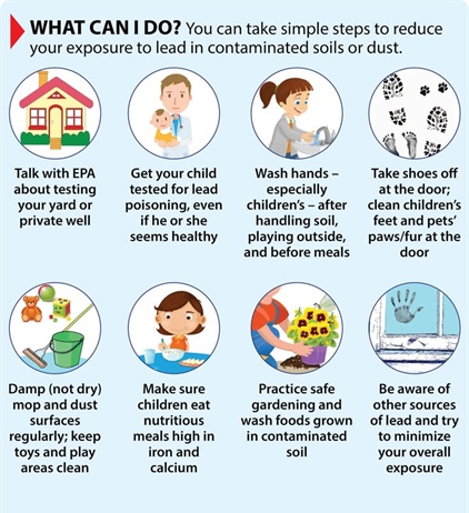 Simple steps can make a big difference in keeping your home lead-safe: