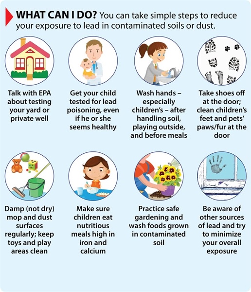 Simple steps can make a big difference in keeping your home lead-safe: