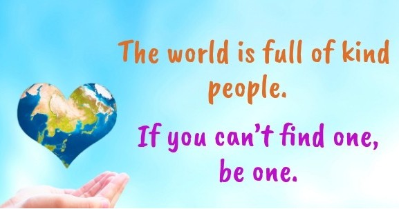 Today we celebrate World Kindness Day!