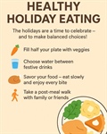 The holidays are a time to celebrate — and to make balanced choices!
