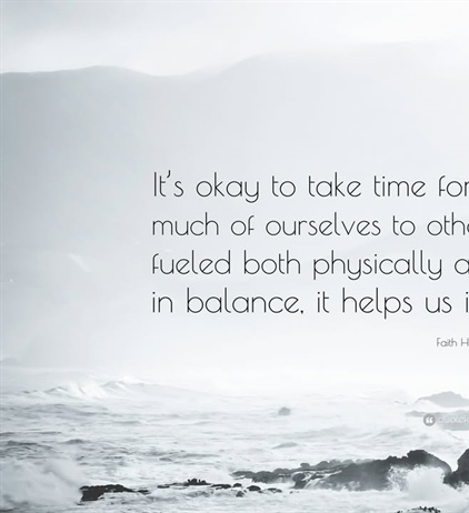 🫂 Take Time for Yourself