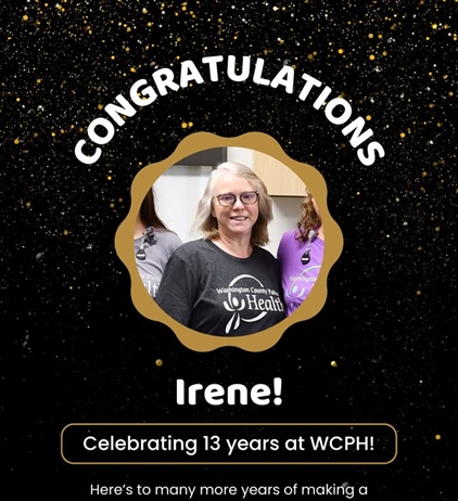 🎉🎊 Happy 13-Year Workaversary, Irene!