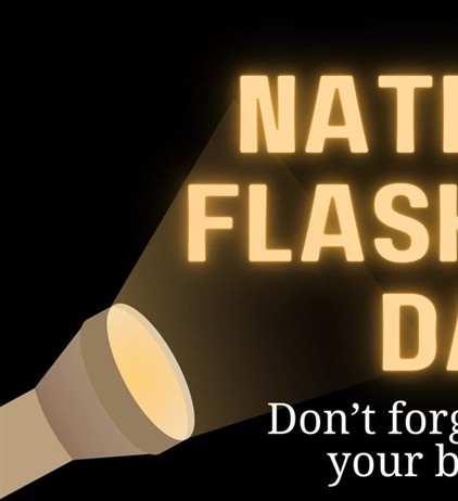 🔦 Happy National Flashlight Day!