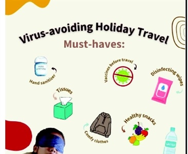 Holiday Travel Health Tips🚗❄️