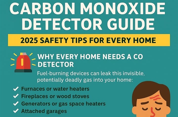 Carbon Monoxide Safety Tip🔥🚨