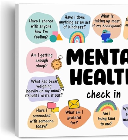 Mental Health Check-In💙🧠
