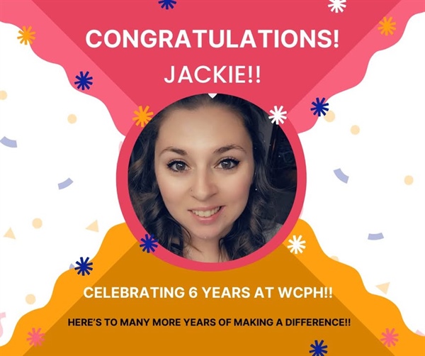 🎉✨ Cheers to 6 Years, Jackie!