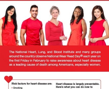 ❤️ National Wear Red Day ❤️