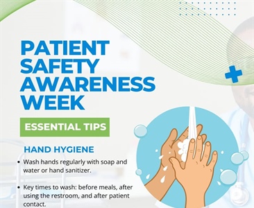 Patient Safety Awareness Week – Infection Prevention