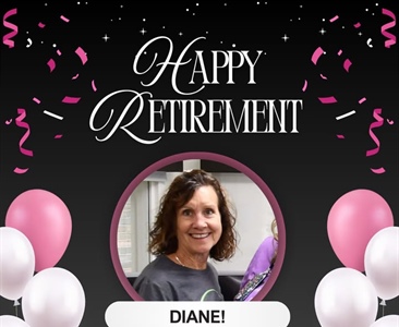 Today we celebrate a very special milestone — Happy Retirement!