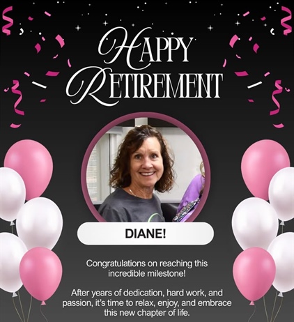 Today we celebrate a very special milestone — Happy Retirement!