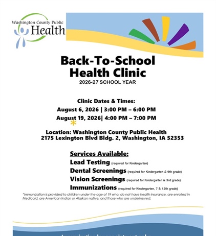 📚 Back-to-School Health Clinic 🩺