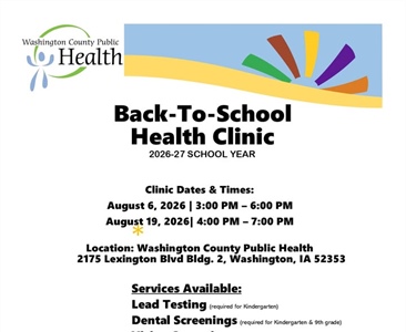 📚 Back-to-School Health Clinic 🩺