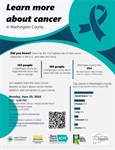🌾Join us this evening for a Community Meeting to discuss local cancer statistics, trends, prevention efforts, and available publ...