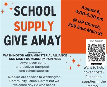 📚✏️ **School Supply Giveaway – Helping Students Start the School Year Strong!** 🎒