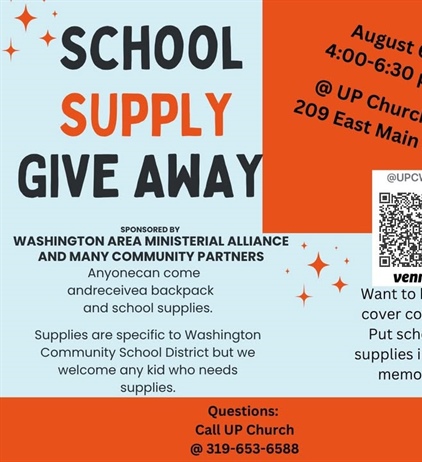 📚✏️ **School Supply Giveaway – Helping Students Start the School Year Strong!** 🎒