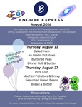 Join Us at Encore Express This August!