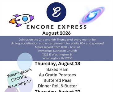 Join Us at Encore Express This August!