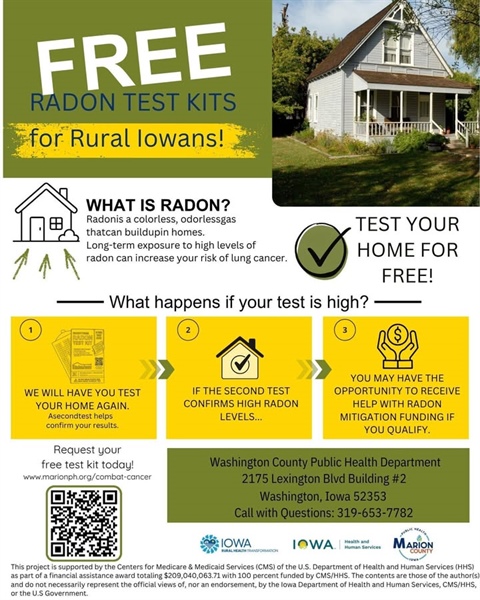 🏠☢️ FREE RADON TEST KITS FOR RURAL HOMEOWNERS🏠☢️