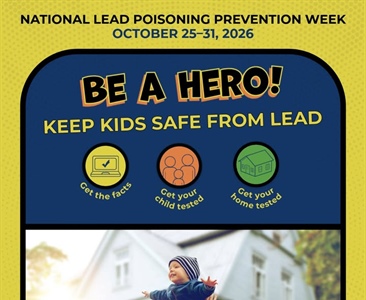 🦸‍♀️ LEAD PREVENTION WEEK: Be a Hero for Your Child!🩸🏠