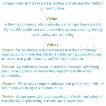 🚨 Exciting Update from Washington County Public Health!