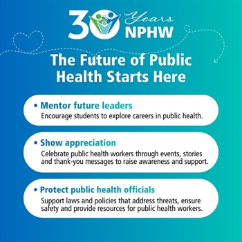 The Future of Public Health Starts Here — Strengthening the Public Health Workforce