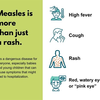 Measles is serious for people of all ages, but some groups are more likely to have complications with the virus: