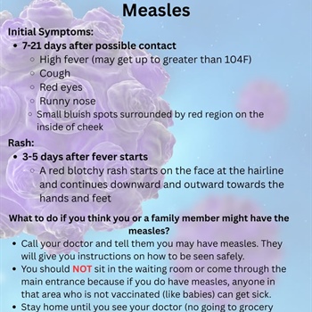 🛑 Measles cases are on the rise—make sure you know the signs and how to protect your family!