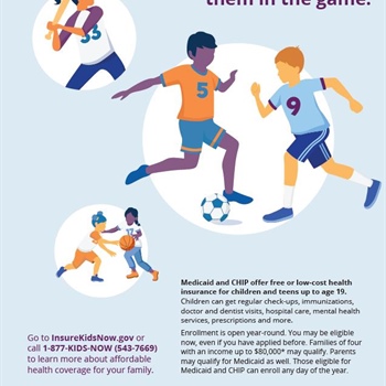 ⚽🏀⚾ Being part of the team is what counts — and health insurance helps make it possible!